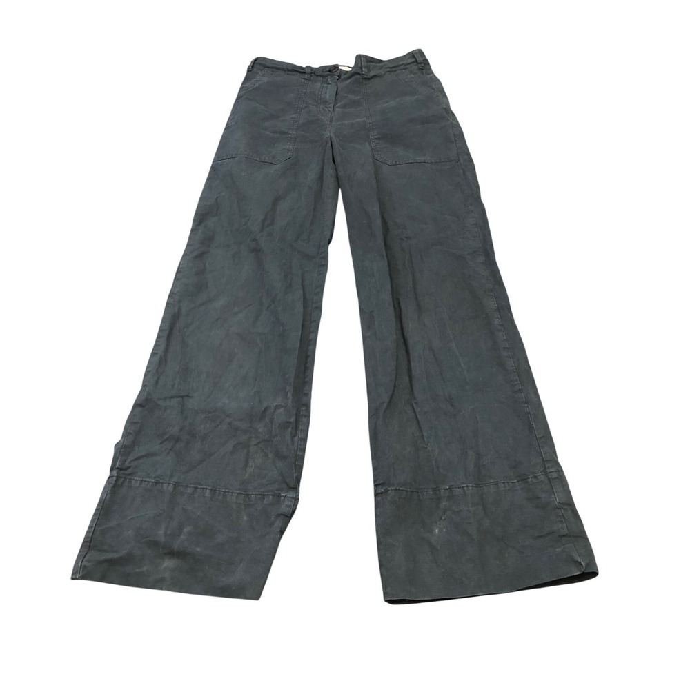 Anthropologie Maeve Women's Wide Leg Utility Cuffed High Rise‎ Pant Size 10